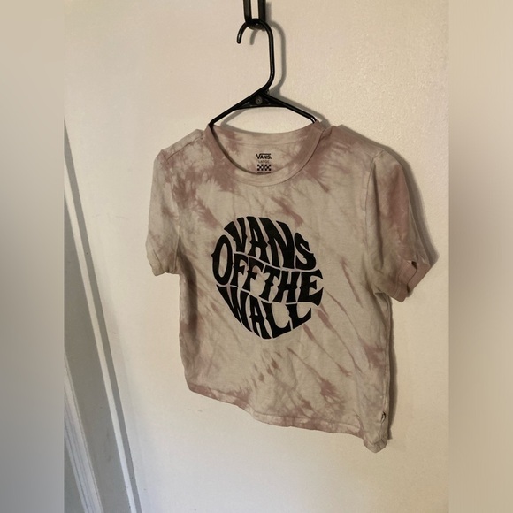 Vans purple Tie dye crop top in size Large. Excellent Condition. - Picture 1 of 4